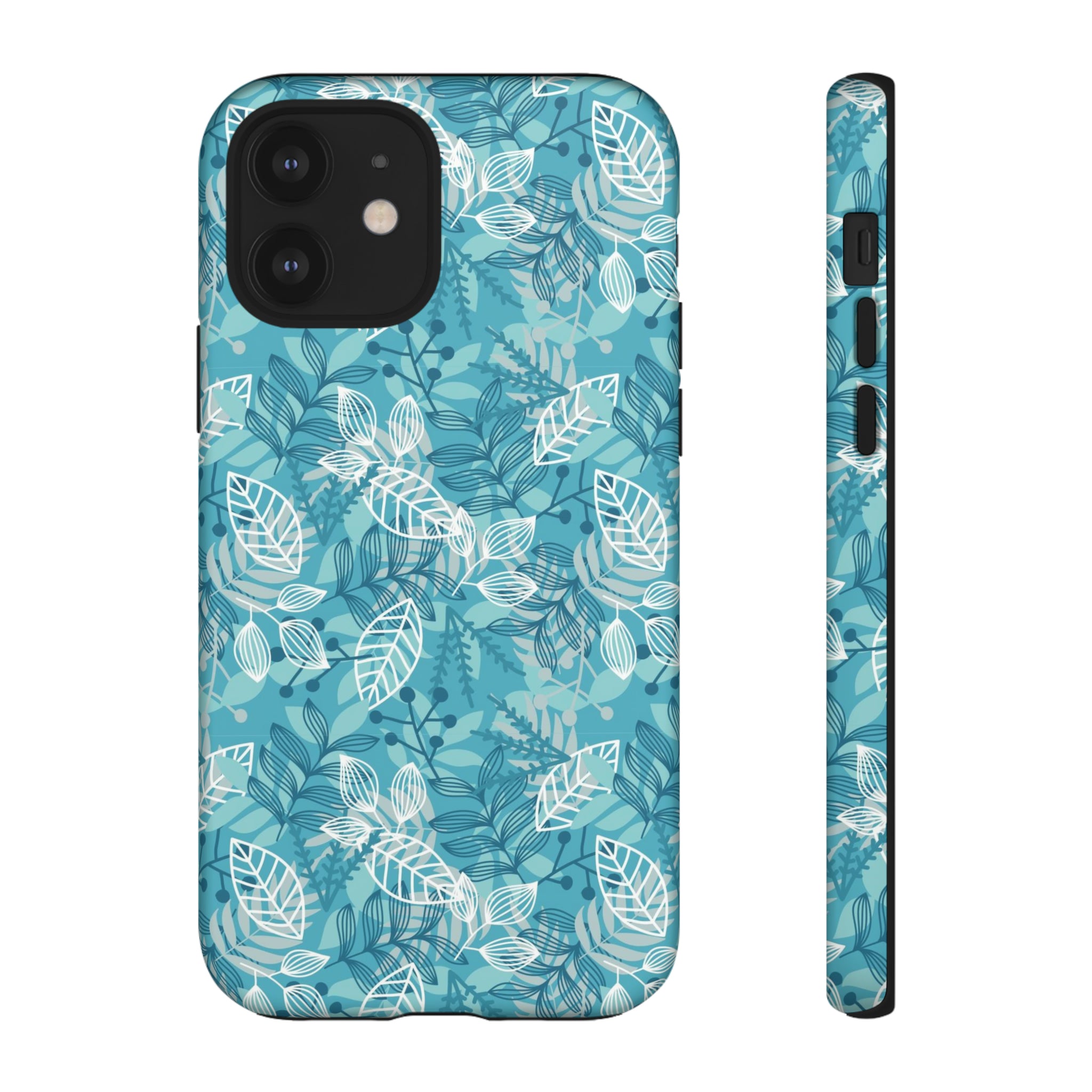 Spring Blue Leaf - Protective Phone Case