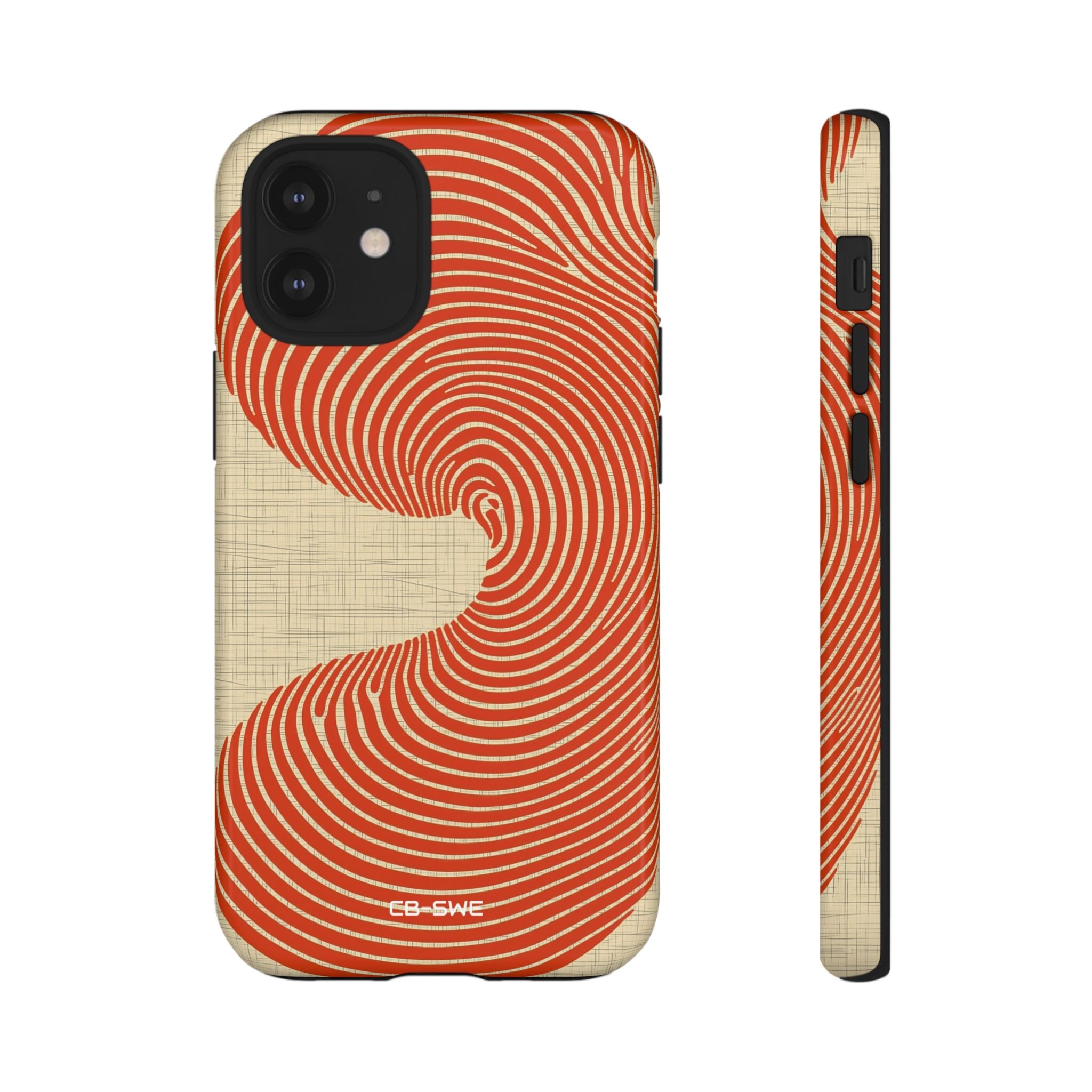Warm Curves Dance - iPhone Case