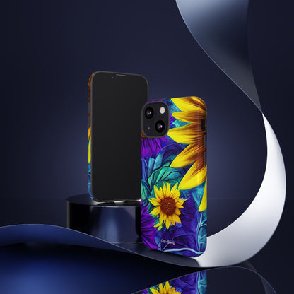 Surreal Floral Dreamscape - iPhone Case