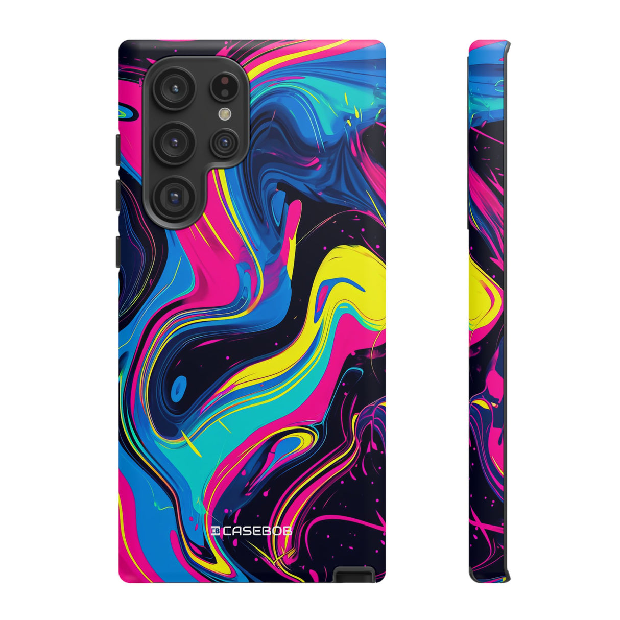 Pantone Neon Patterns | Phone Case for Samsung (Protective Case)