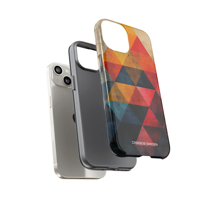 Geometric Energy - Tough iPhone 14 Phone Case