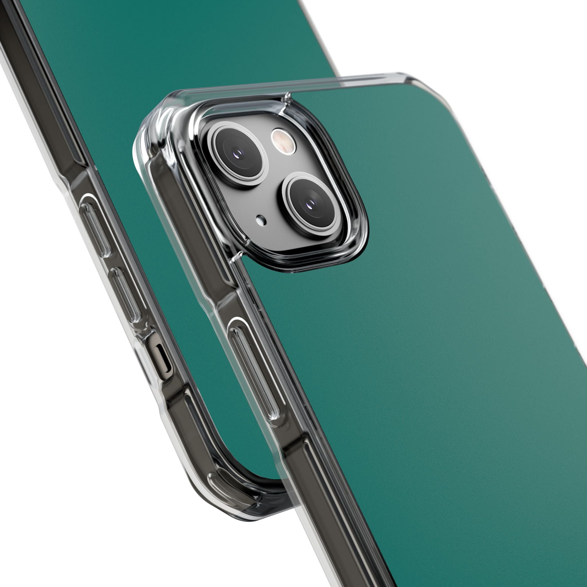 Pine Green - Clear Impact Case for iPhone