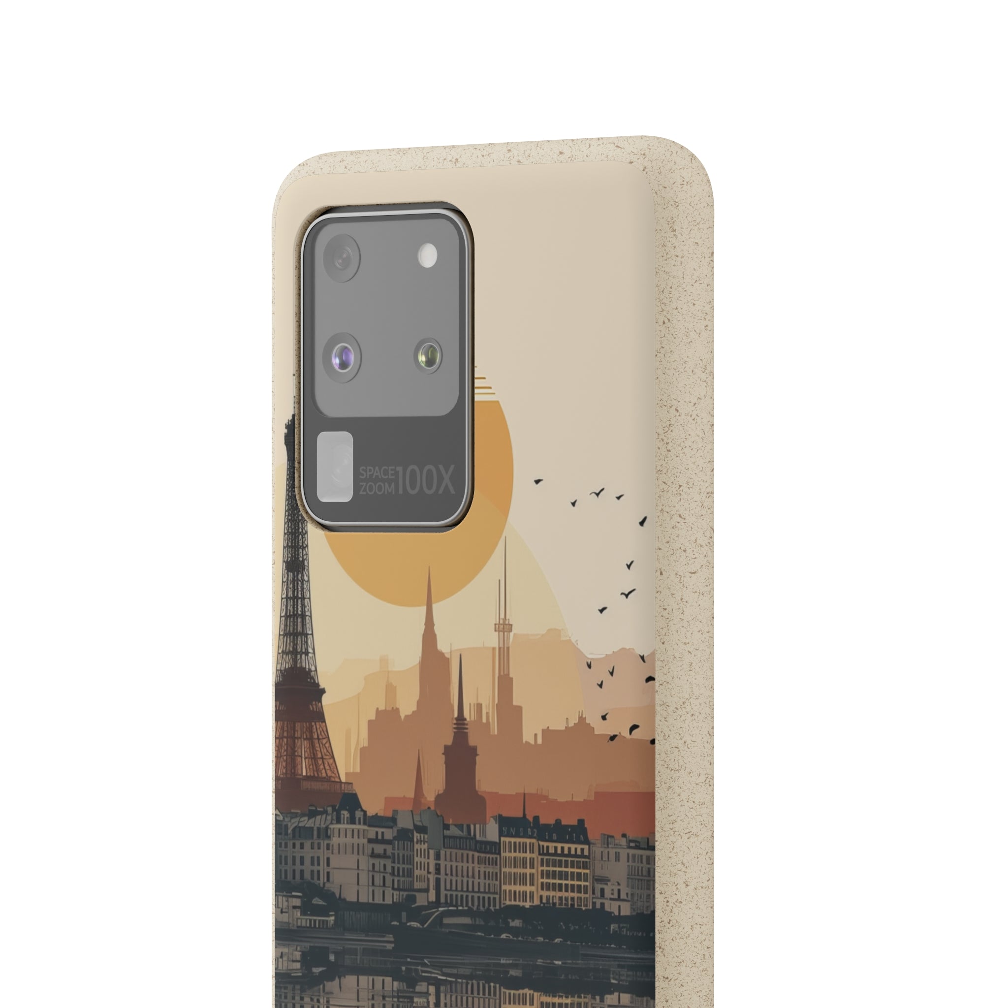 Parisian Sunset Serenity | Biodegradable Phone Case