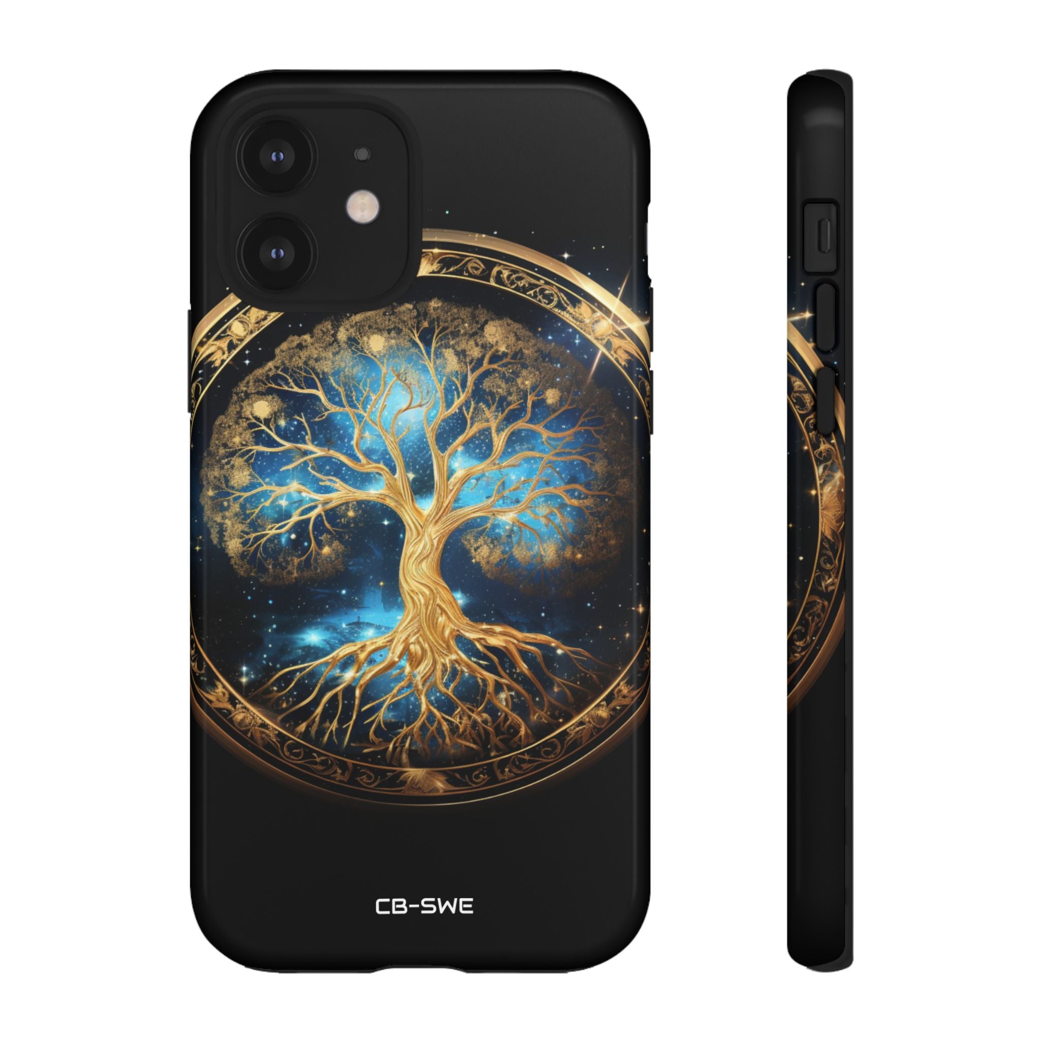 Cosmic Tree Radiance - iPhone Case
