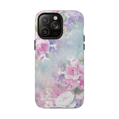 Dreamy Floral Watercolor - Tough + MagSafe® iPhone 14 Phone Case