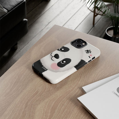 Panda Glow iPhone 14 Plus Case - Tough
