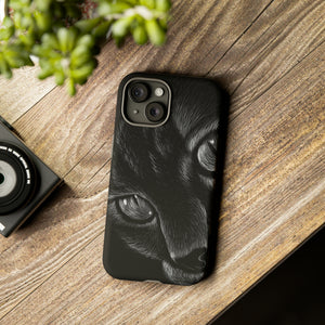 Pencil Drawing Cat - Protective Phone Case