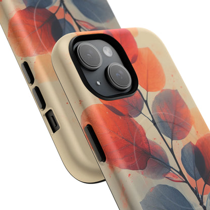 Ethereal Leaf Harmony iPhone 15 | Tough+ Phone Case