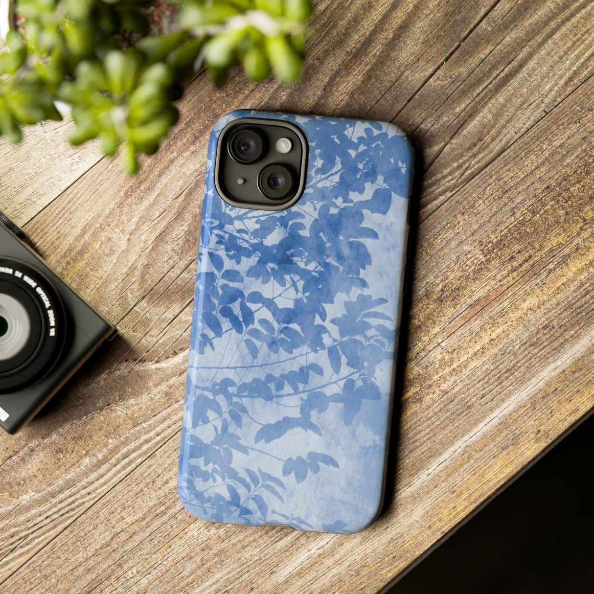 Blue Artistic - Protective Phone Case