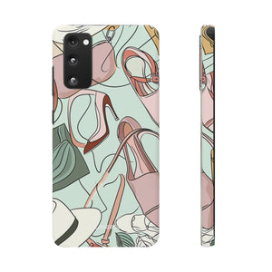 Pastell Eleganz | Schlanke Handyhülle für Samsung