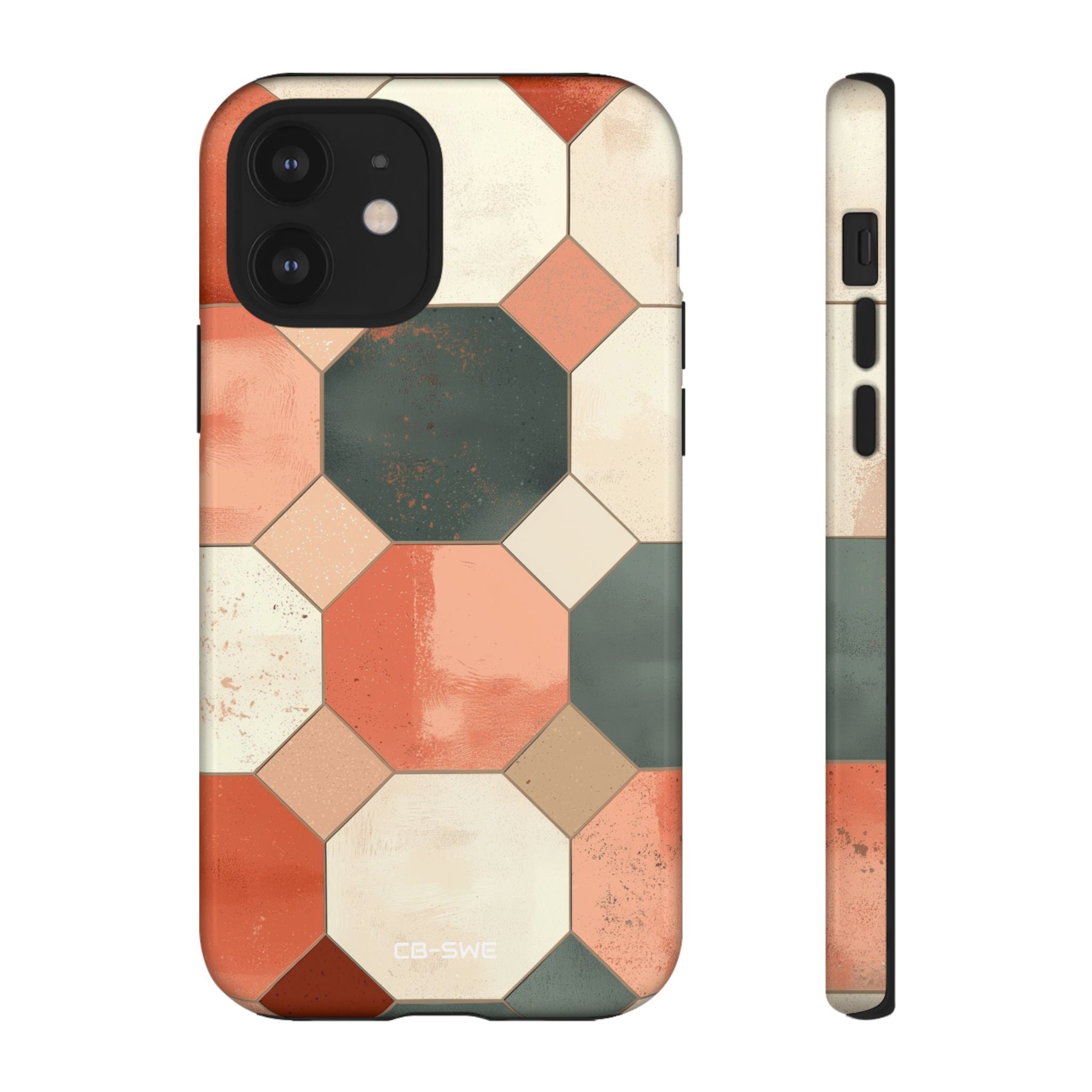 Terracotta Tiles Interlock - iPhone Case