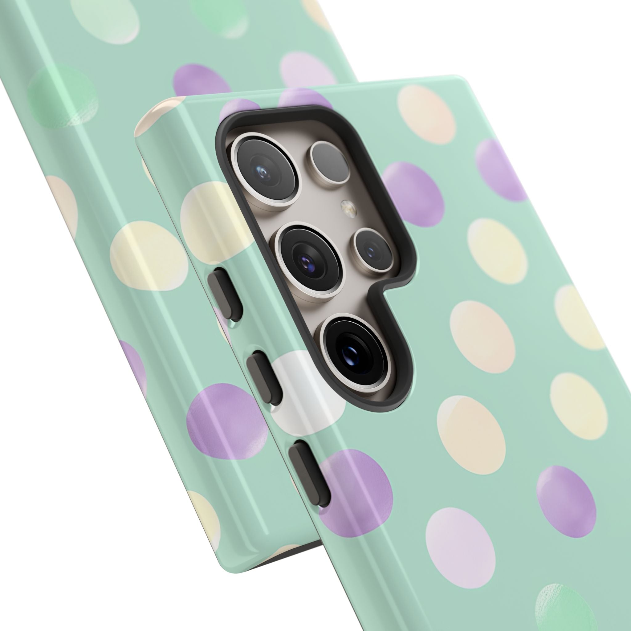 Pastel Polka Dots - Tough Samsung S24 Phone Case