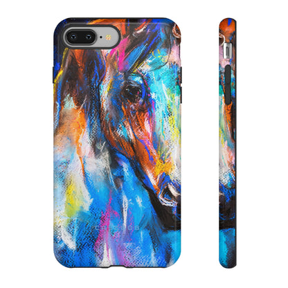 Original Pastel Horse - Protective Phone Case