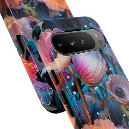 Translucent Bloom Google Pixel 9 Pro XL Case - Tough