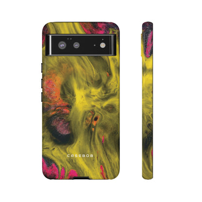 Yellow Ink Art - Protective Phone Case