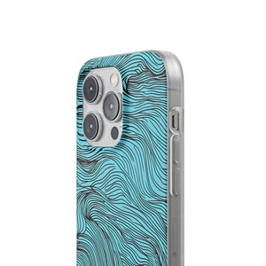 Wavy Serenity | Flexible Phone Case for iPhone