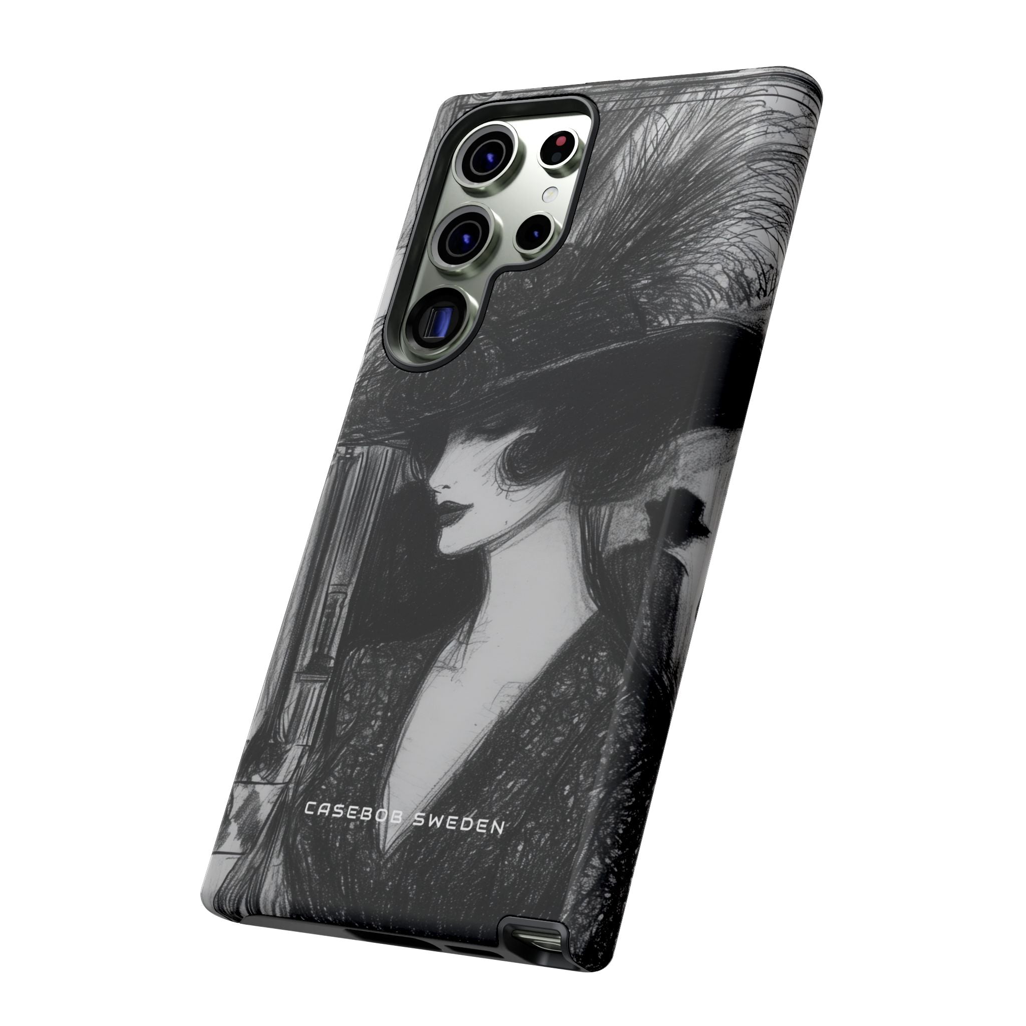 Timeless Elegance in Monochrome Samsung S23 - Tough Phone Case