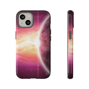 Purple Planets in Space - Protective Phone Case