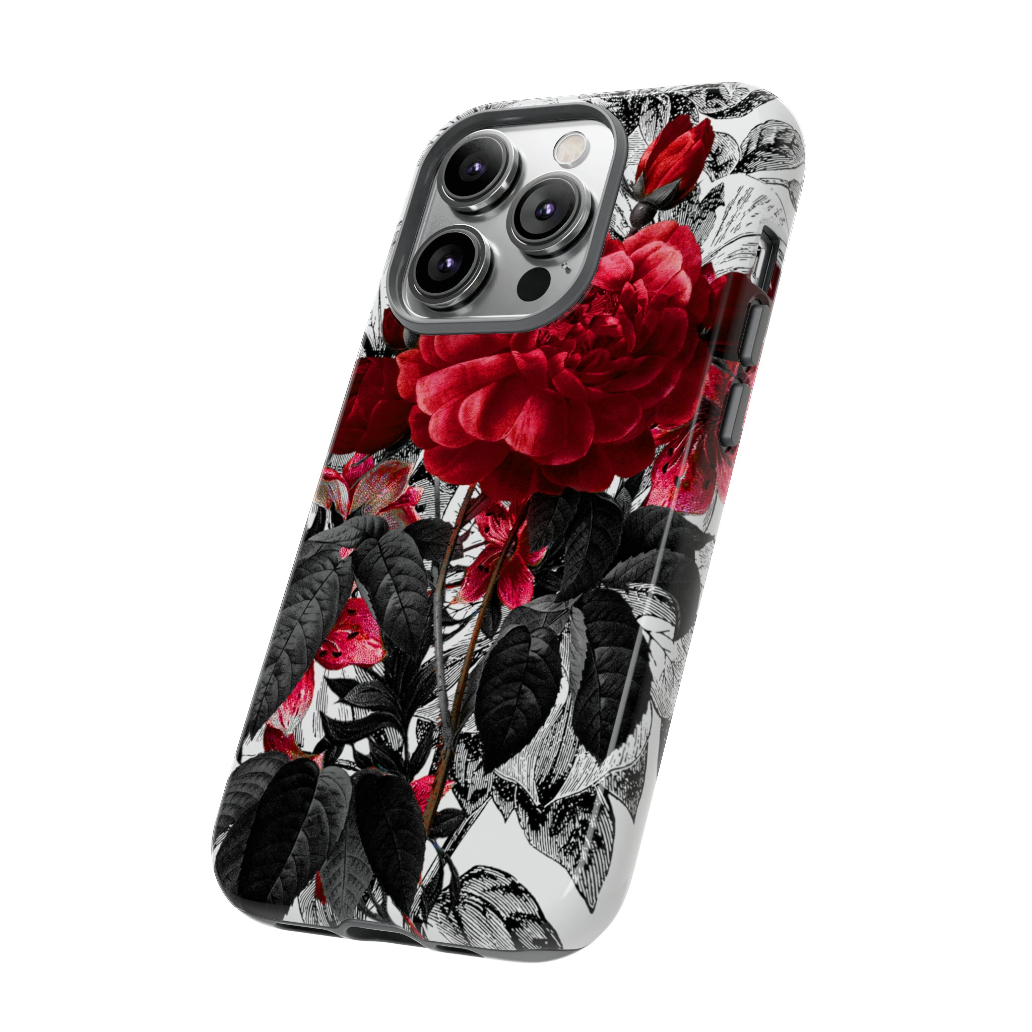 Grunicked Gothic Flower - Protective Phone Case