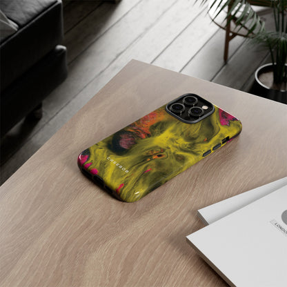 Yellow Ink Art - Protective Phone Case