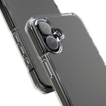 Dim Gray iPhone 16 - Clear Impact Phone Case