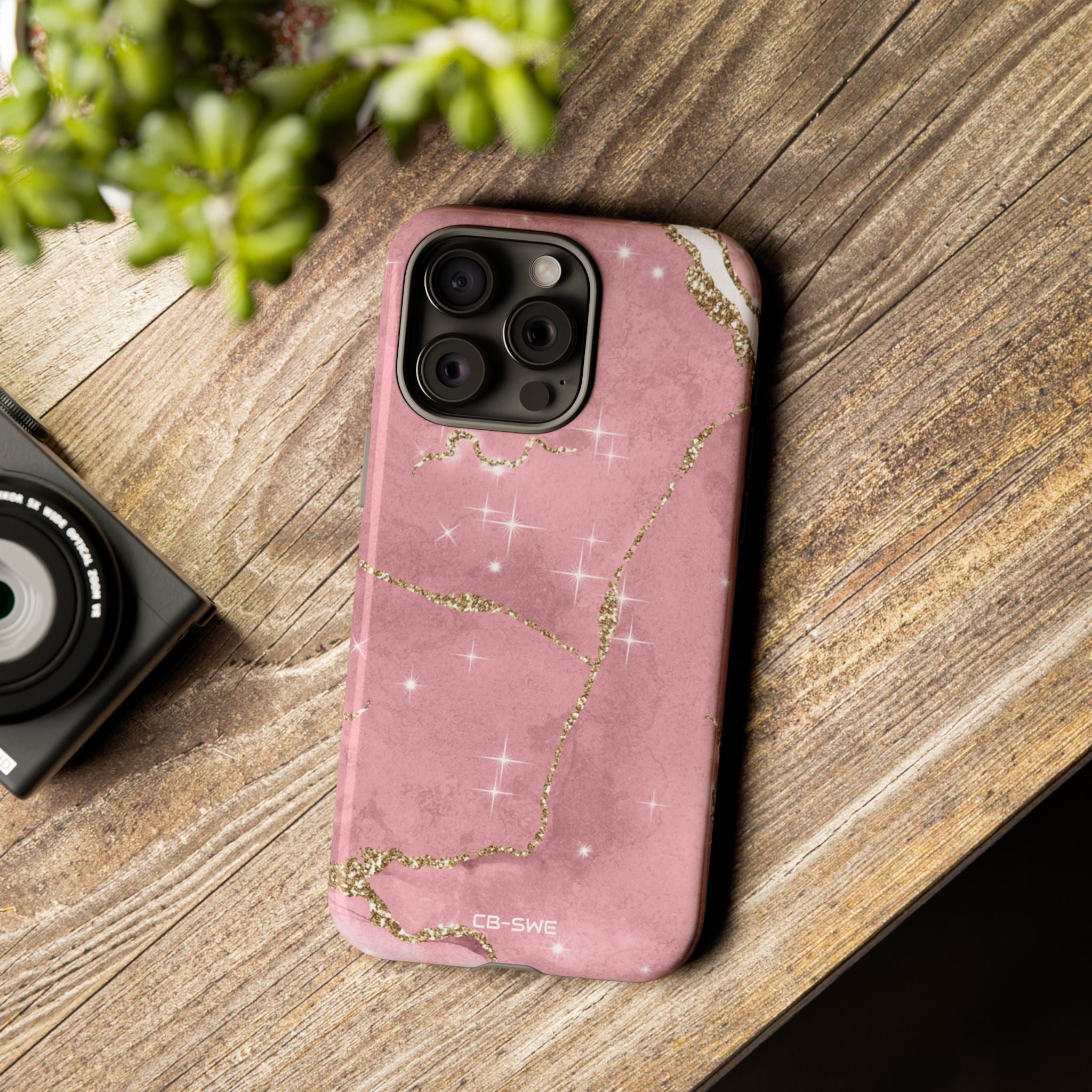 Pink Marble Luxe - iPhone Case