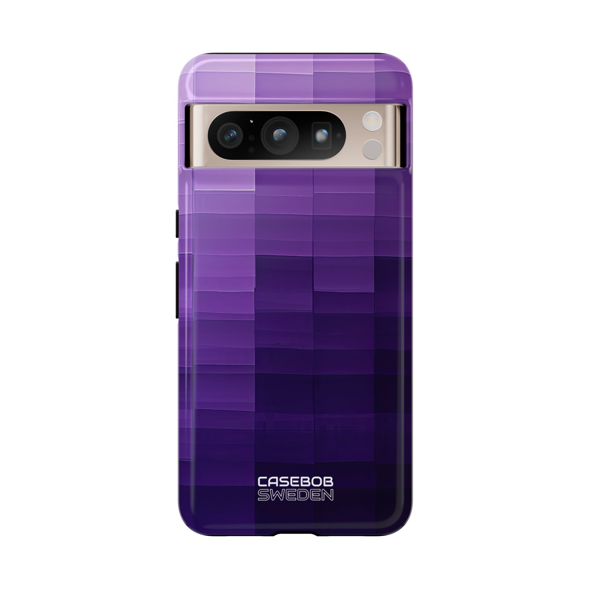 Purple Horizon Grid Google Pixel 8 - Tough