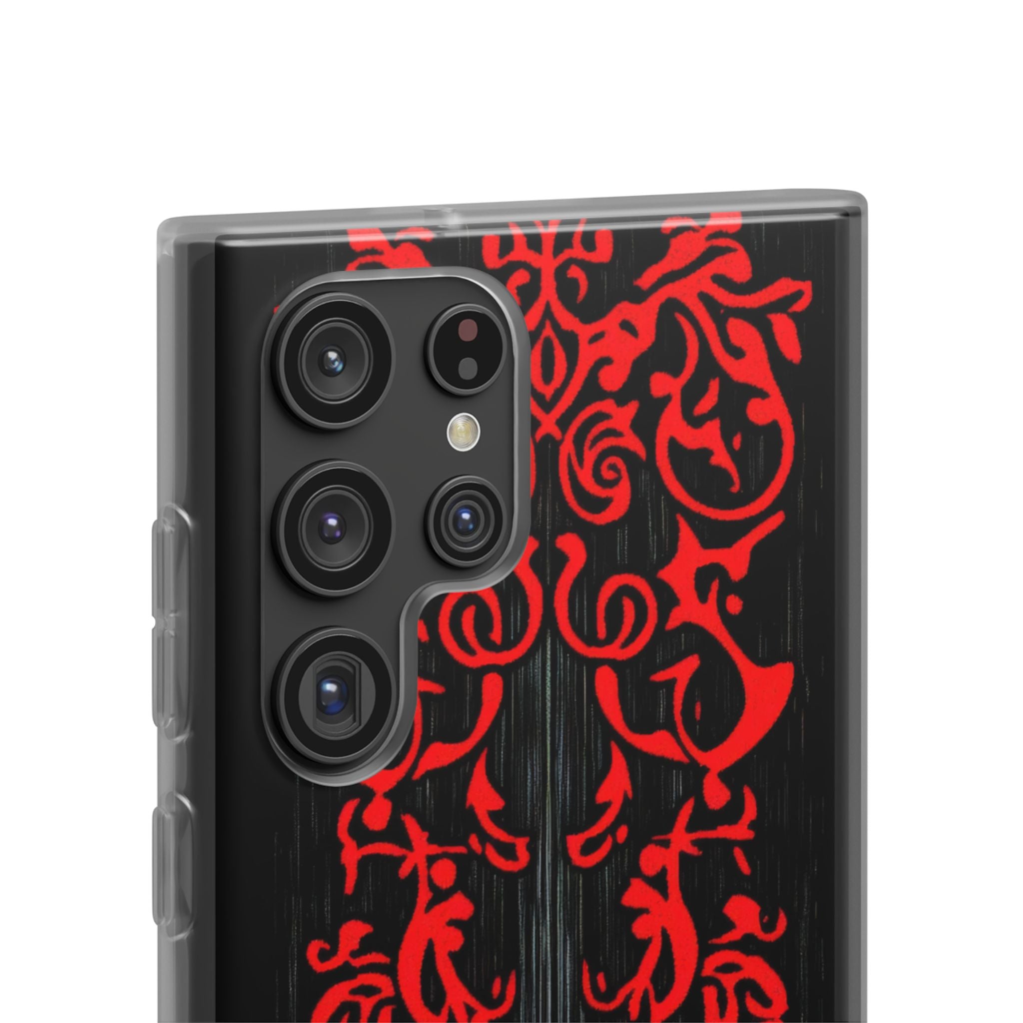 Gothic Crimson Symmetry Samsung S22 - Flexi Phone Case