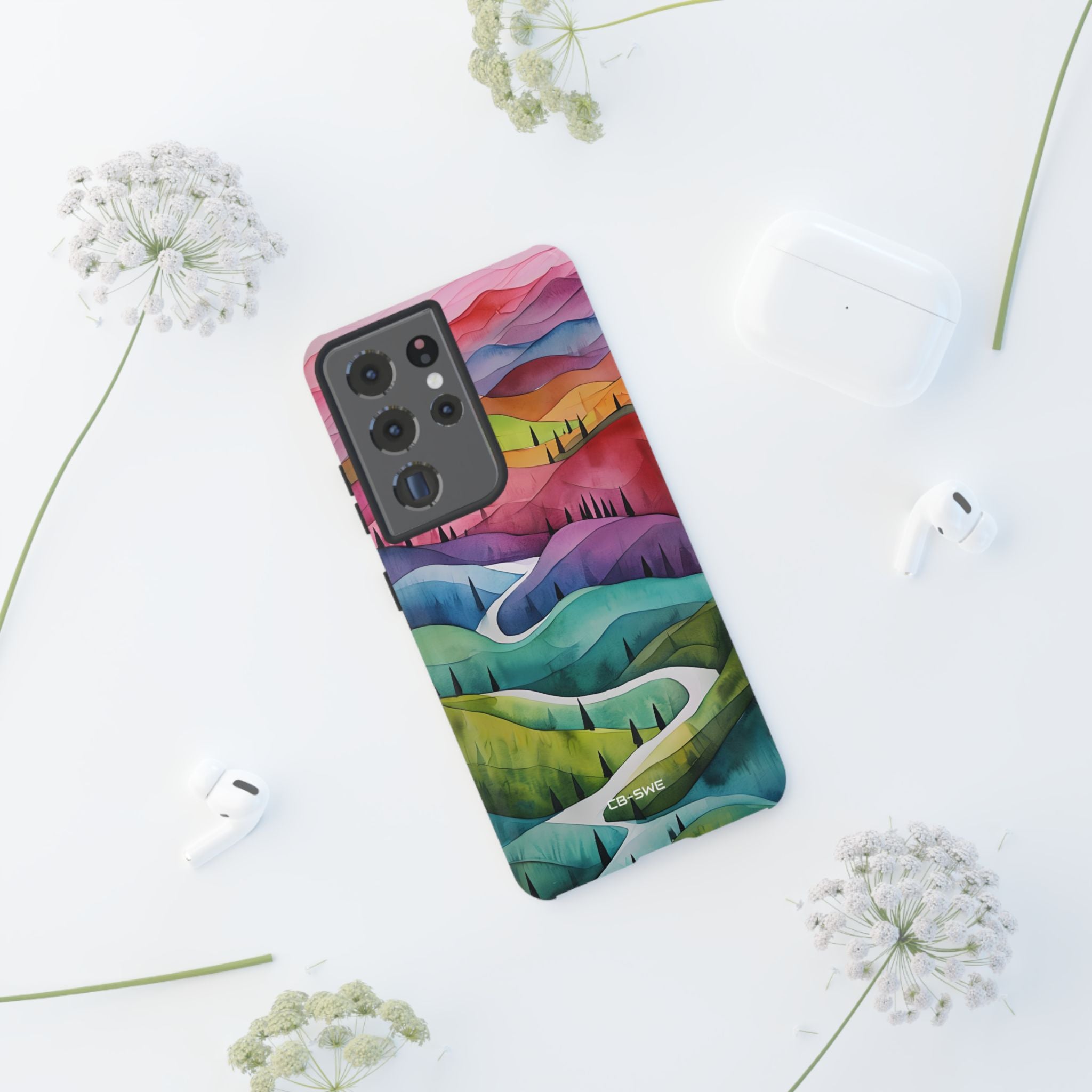 Whimsical Colorful Valleys - Samsung Case