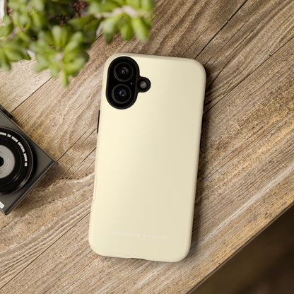 Cornsilk iPhone 16 - Tough Phone Case