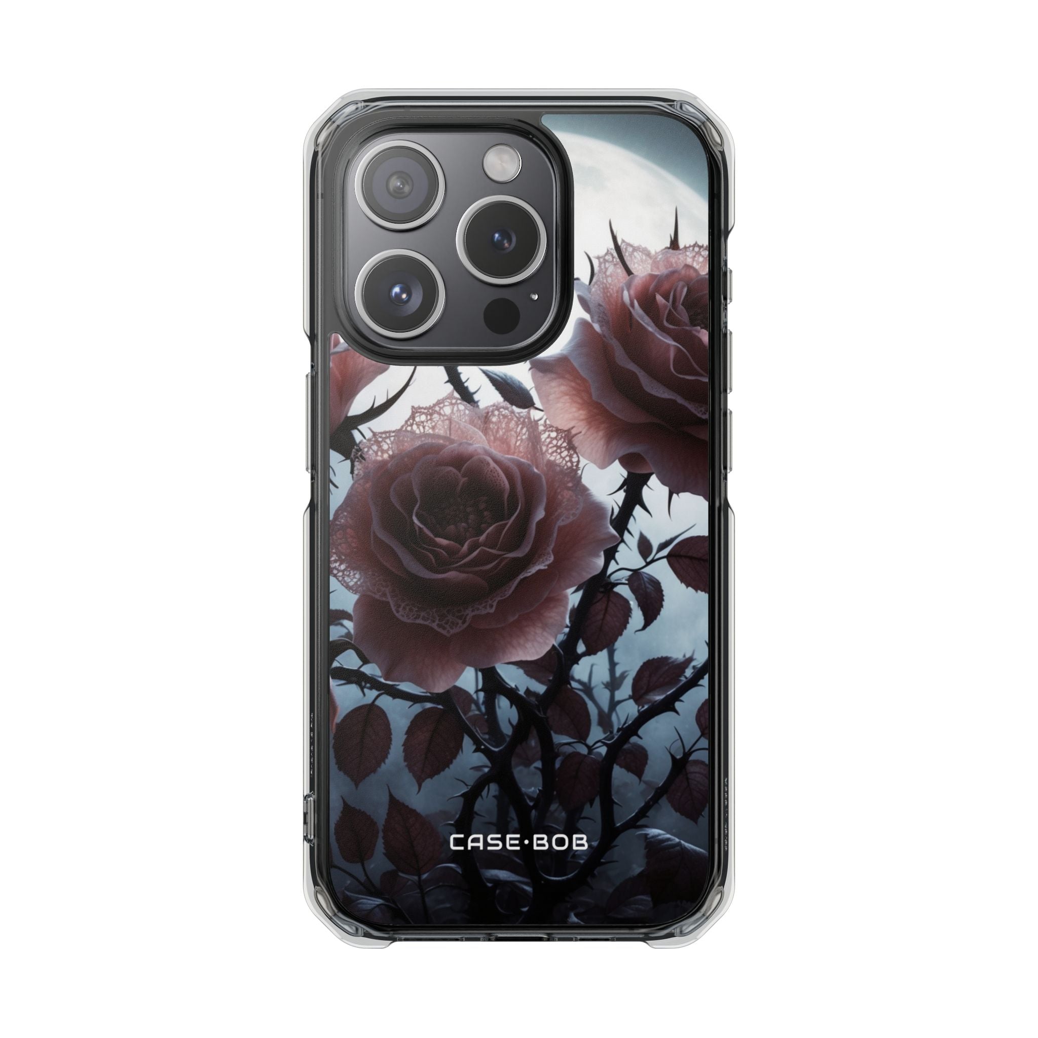 Luminous Rose Thorns iPhone 15 Pro Case - Impact