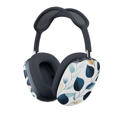 Navy Leaf Veins - AirPod Max Case