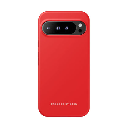 Vibrant Red Essence Google Pixel 9 - Tough Phone Case