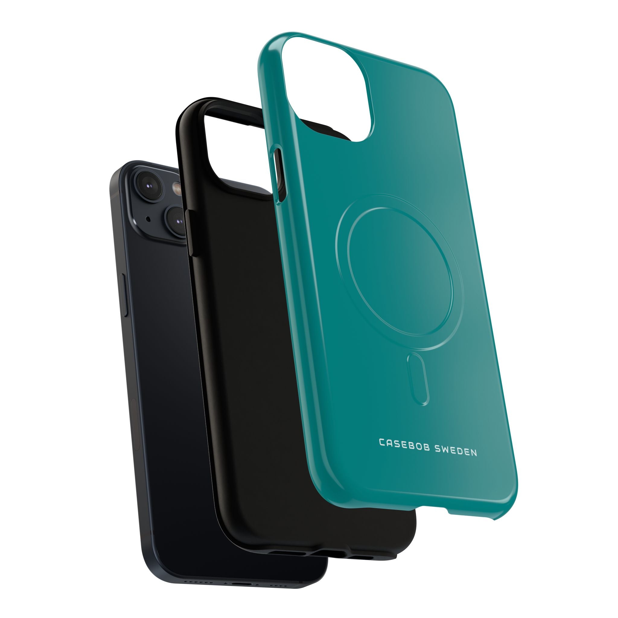 Dark Cyan iPhone 14 | Tough+ Phone Case