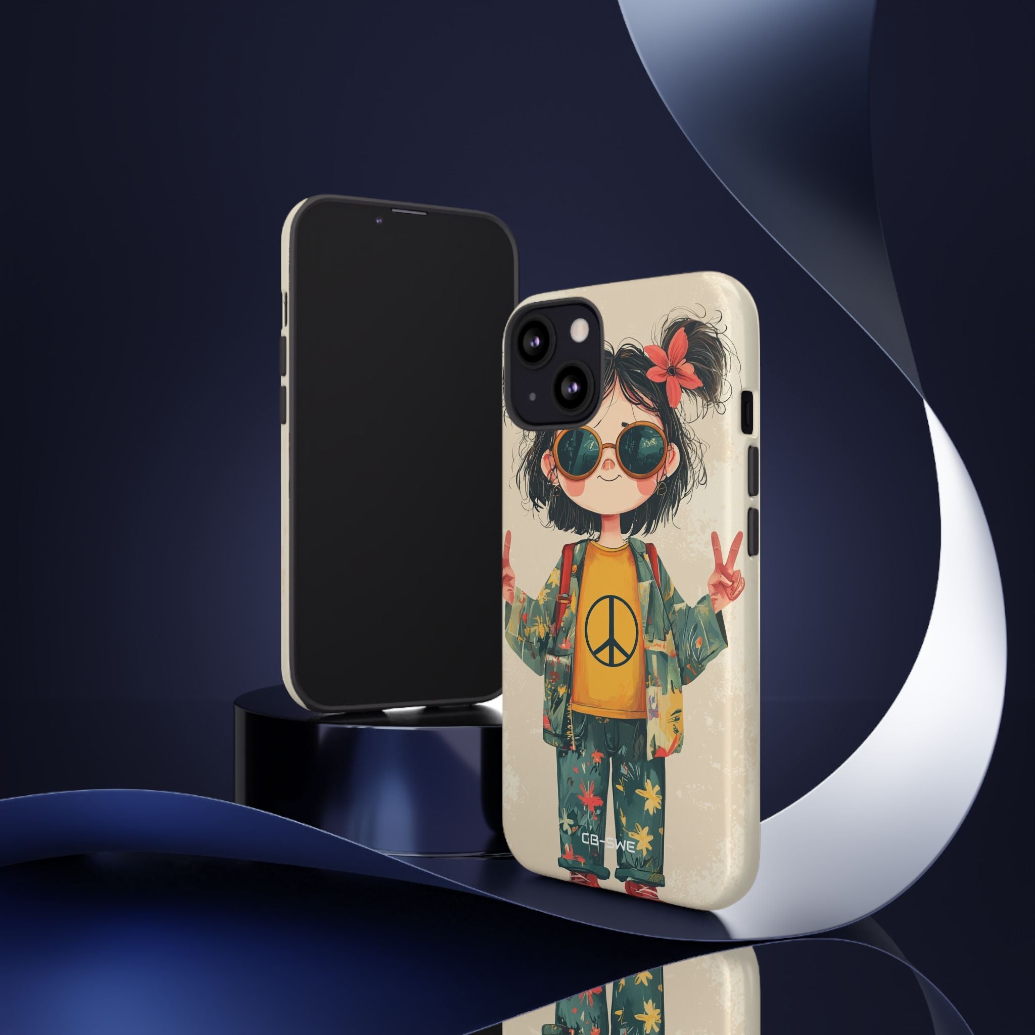 Groovy Child Laughs - iPhone Case