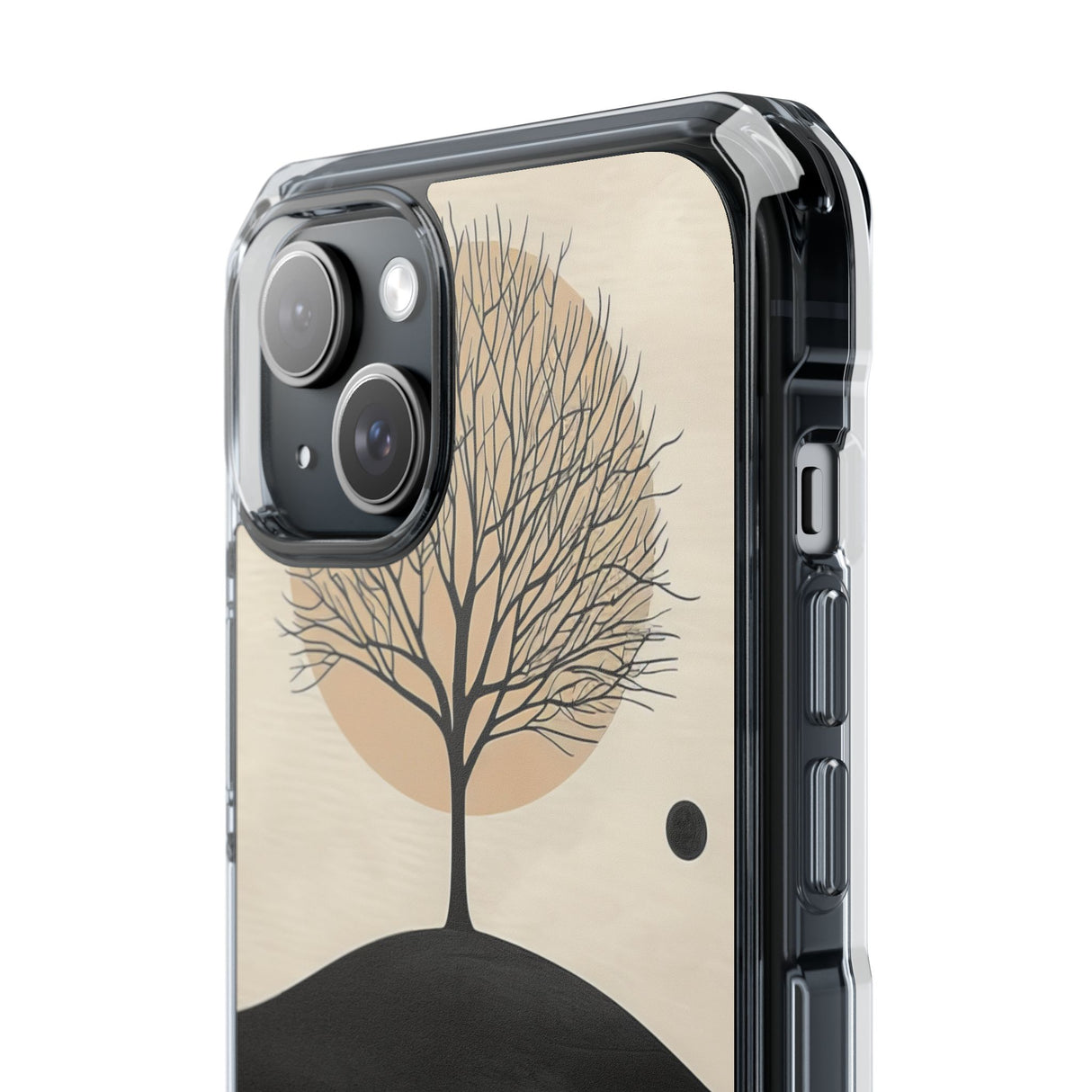 Serene Reflections - Phone Case for iPhone (Clear Impact - Magnetic)