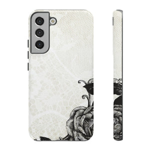 Rosett Gothic Flower - Protective Phone Case