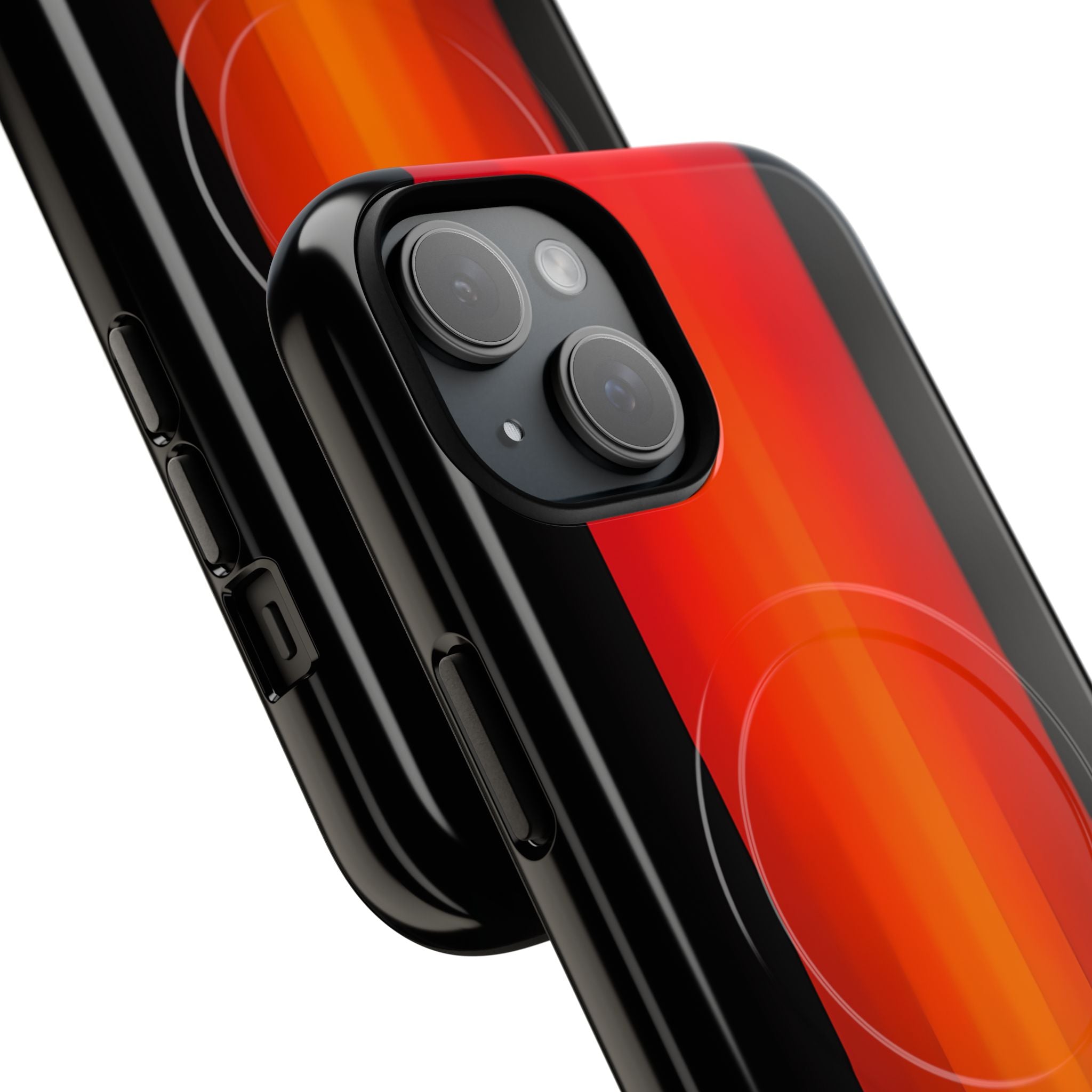 Crimson Column iPhone 15 Case - Tough+