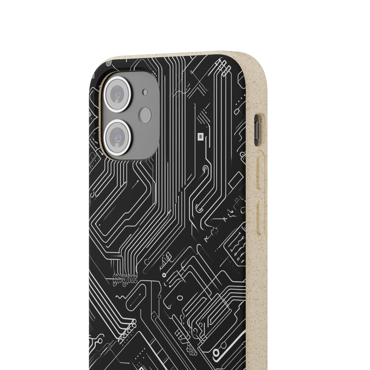 Cyber Circuitry Art | Biodegradable Phone Case