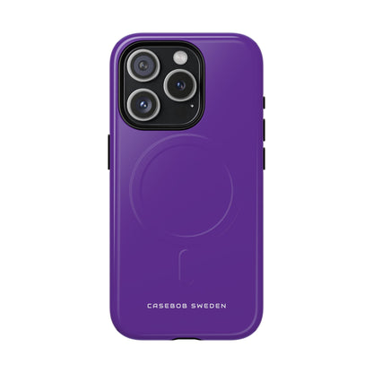 Mystic Purple Aesthetic iPhone 15 | Tough+ Phone Case