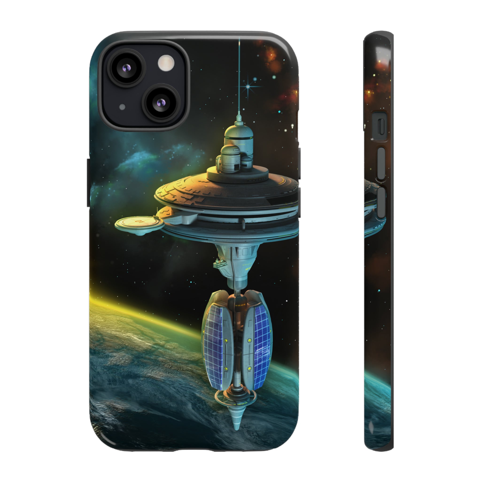 Station in Gorgeous Space - Protective Phone Case