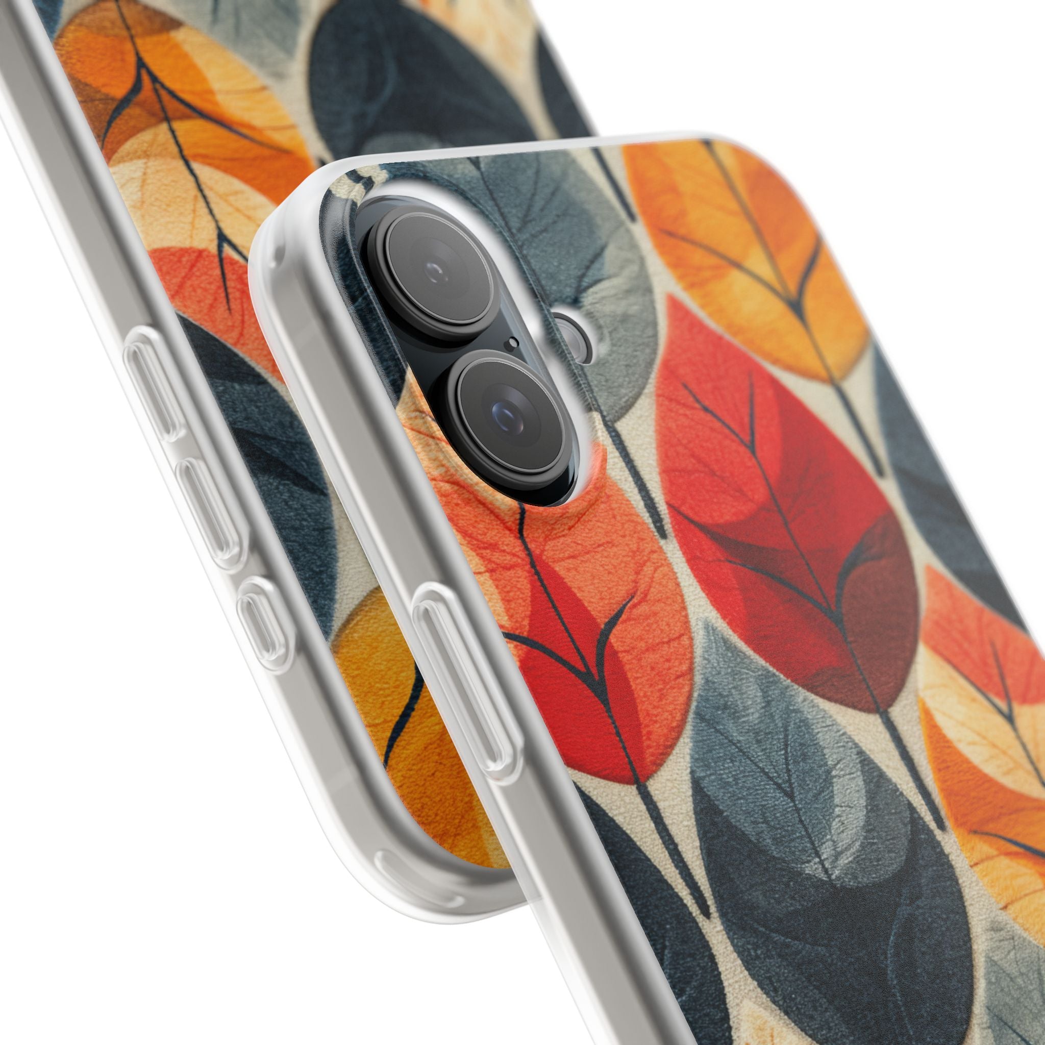 Autumn Leaf Design - Flexi iPhone 16 Phone Case