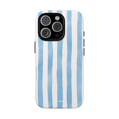 Soft Blue Watercolors - iPhone Case