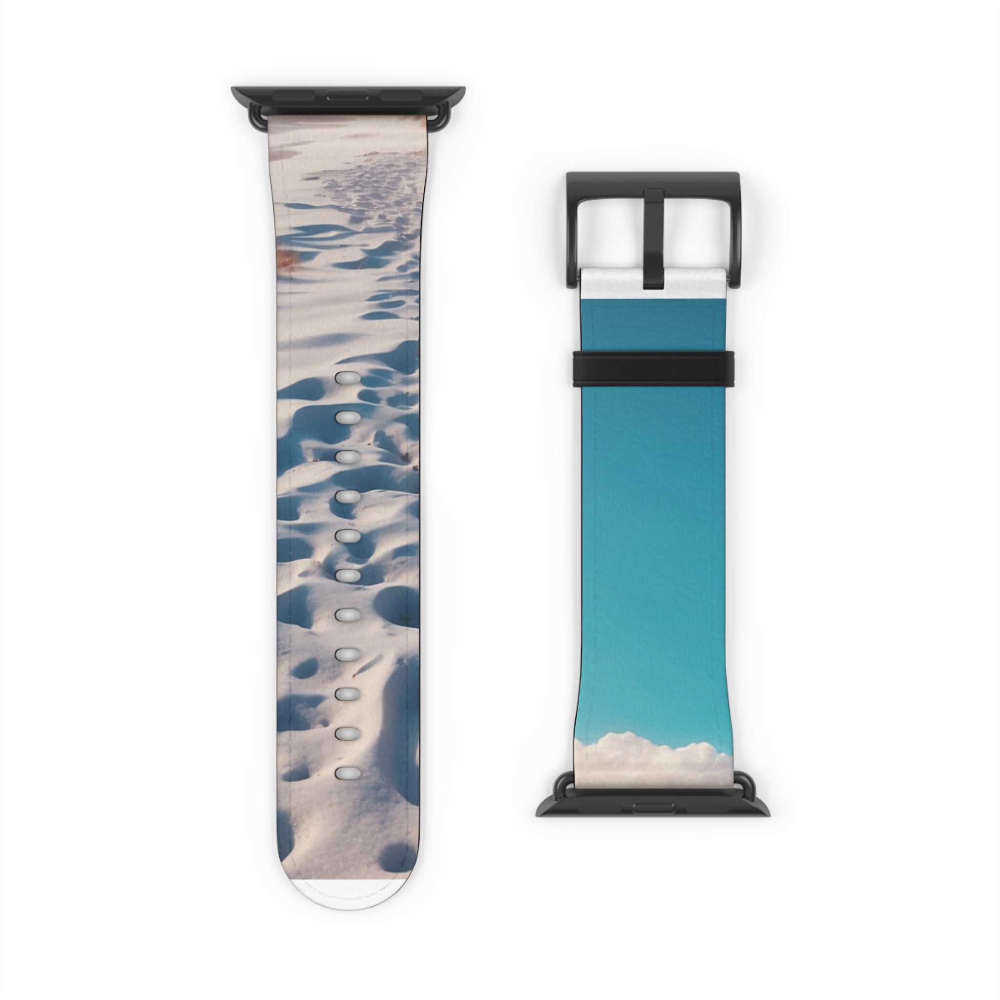 Snowy Footprints - Watch Band