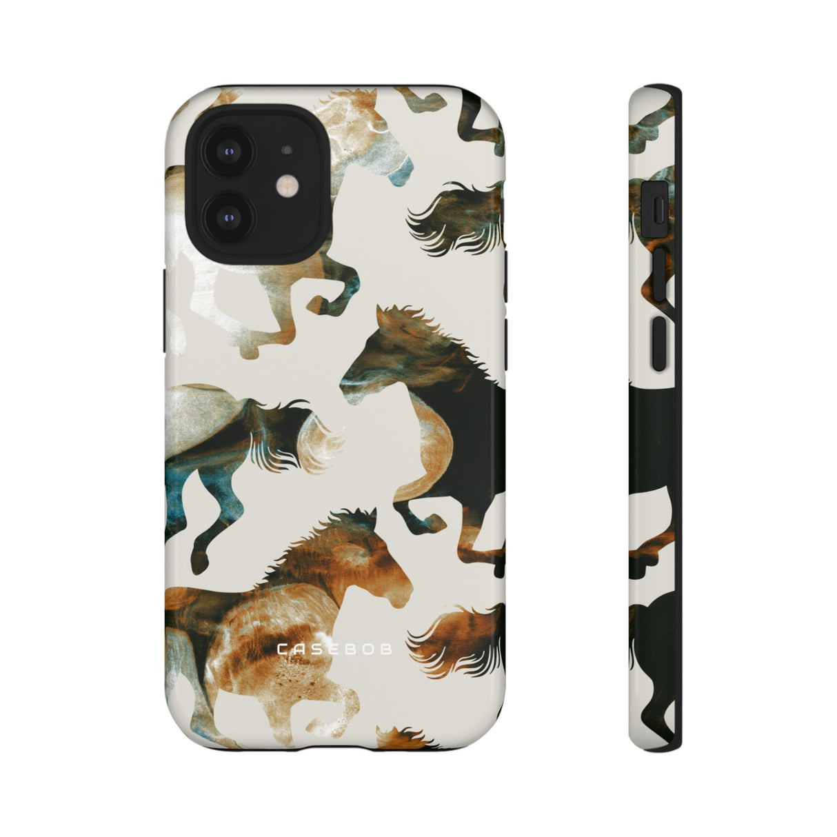 Tie Dye Horses - Protective Phone Case