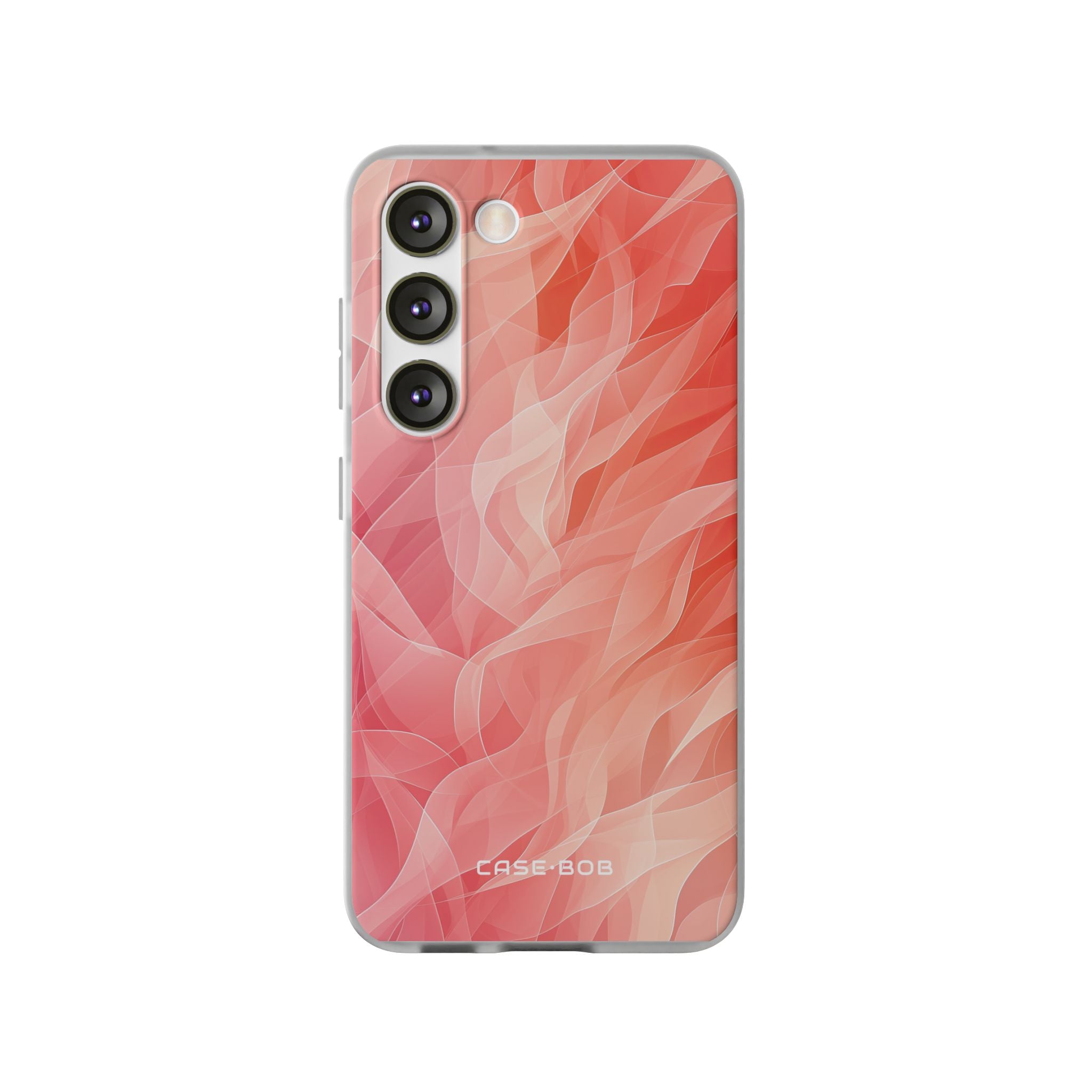 Peach Wave Drift Samsung S23 Case - Soft