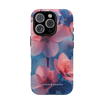 Ethereal Floral Harmony iPhone 16 - Tough Phone Case