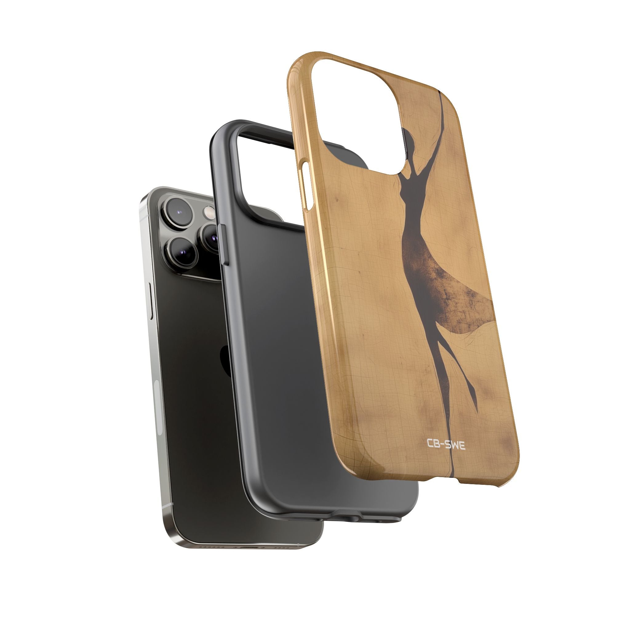Dancer Shapes Light - iPhone Case
