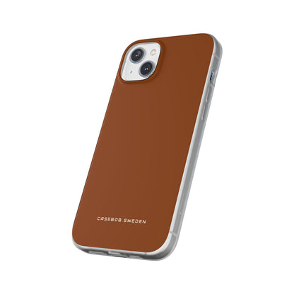 Saddle Brown iPhone 14 - Flexi Phone Case