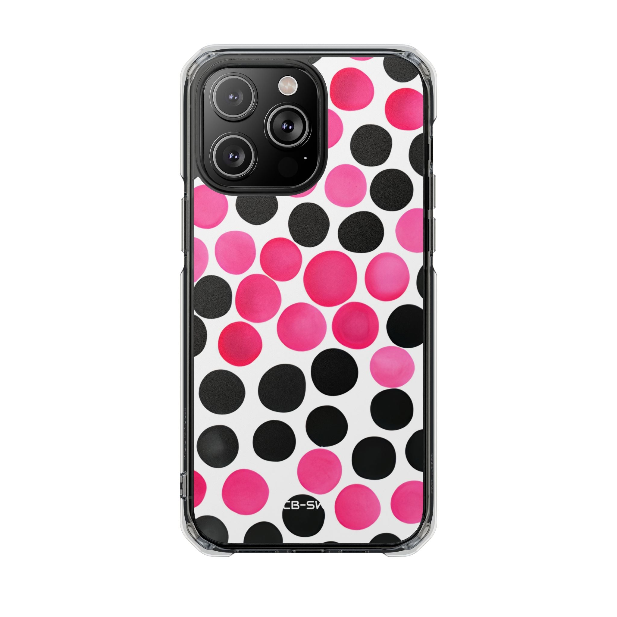 Pulsing Circles Illusion iPhone Case - Impact